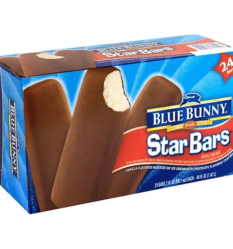 Blue Bunny Star Bar