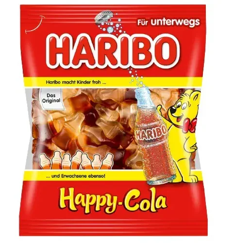 For Untrewegs Haribo Cola Gums (100g)