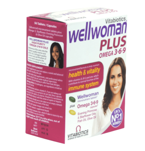 Wellwoman Plus Omega 3-6-9 -56 Capsules