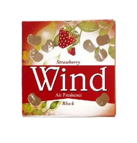 Wind Strawberry Air Freshener Insect Repellent Block (65g)
