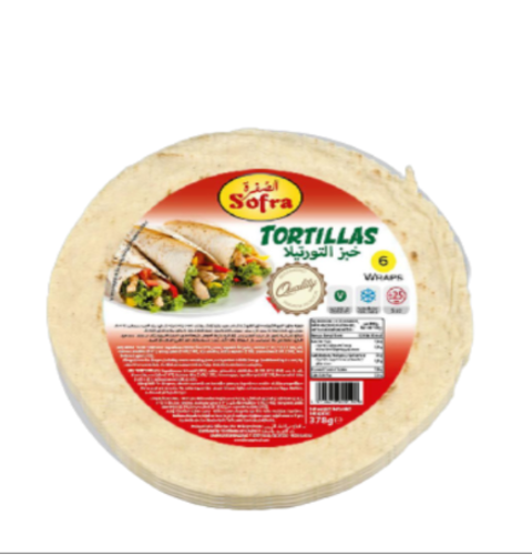 Sofra Tortilas 6-Wraps