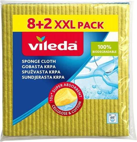 Vileda Sponge Cloth 3Pcs 1Ea Pack