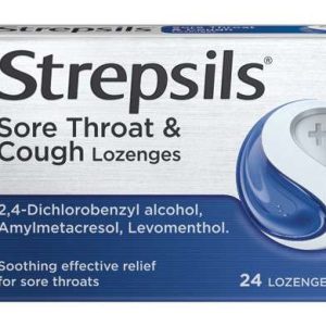 Strepsils Sore Throat & Cough -24 Lozenges