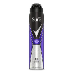 Sure Men Anti-perspirant Aerosol Active Dry (250ml)