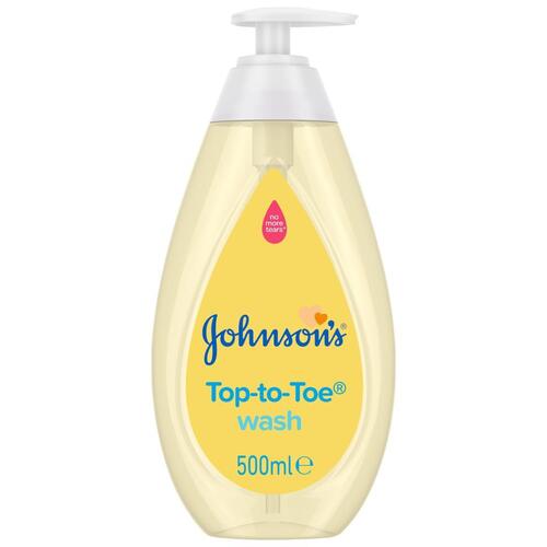 JOHNSON’S Top-to-Toe Baby Wash (500ml)