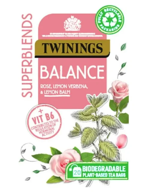 Twinings Superblends Balance Tea | 20 Bags from HTS Plus Mart