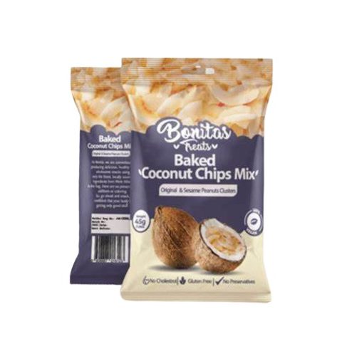 Bonitas Treats Baked Coconut Chips Mix (45g)