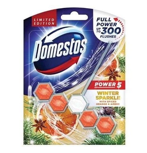 Domestos Power 5 Winter Sprinkle With Spiced Orange and Amber (55g)