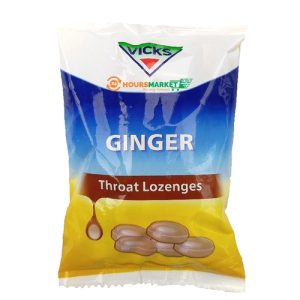 Vicks Ginger Throat Lozenges (97g)