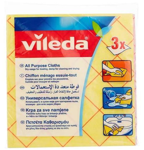 Vileda All Purpose Cloth (3S)