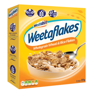 Weetaflakes Wheat & Rice Flakes (370g)