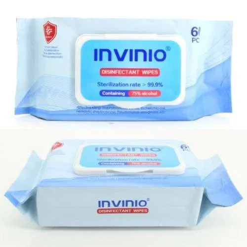 Invinio Wet Wipes (60's)