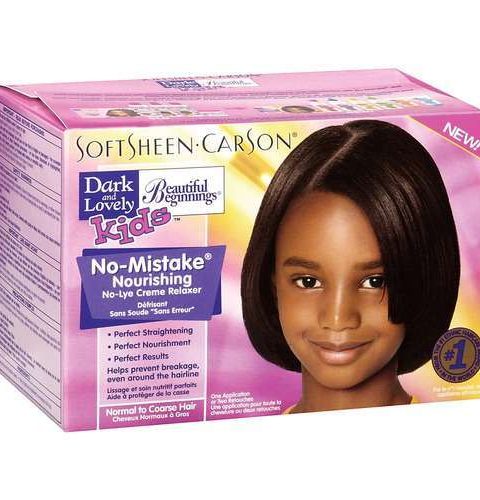 Dark and Lovely Beautiful Begining No Mistake Children Relaxer Normal (1pz)