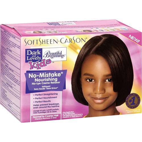 Dark and Lovely Beautiful Begining No Mistake Children Relaxer Normal (1pz)
