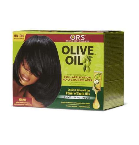 ORS 6 Touch-Up Kit Olive Oil Ultra Nourishing Creme No-Lye Hair Relaxer (1pz)