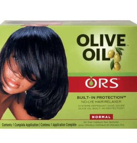 ORS Olive Oil Built-in Protection No-Lye Hair Relaxer Normal (1Pz)