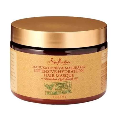 Shea Moisture Intensive Hydration Manuka Honey and Mafura Oil Hair Masque	(340g)