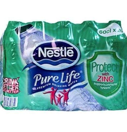 Nestle Pure Life Zinc Table Water (60cl x 20 )