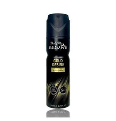 Shirley May Deluxe Gold Desire Perfumed Body Spray (200mL)