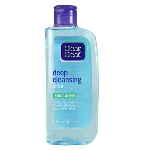 Clean and Clear Deep Cleansing Lotion Sensitive Skin