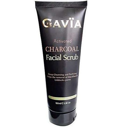 Gavia Activated Charcoal Facial Scrub (100g)
