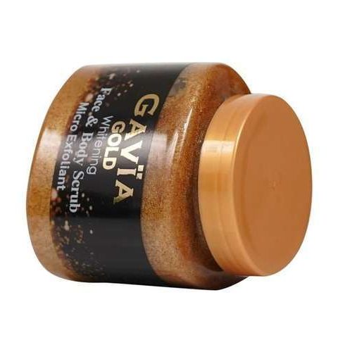 Gavia Gold Micro Exfoliant Brightening Face and Body Scrub (500g)