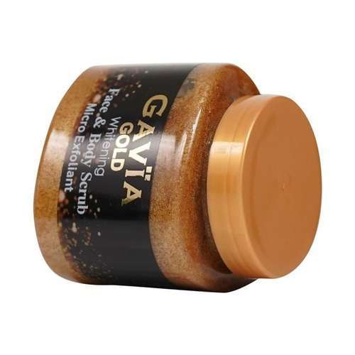 Gavia Gold Micro Exfoliant Brightening Face and Body Scrub (500g)
